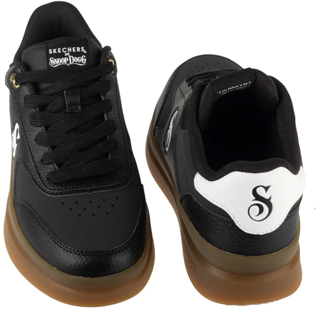 Skechers Snoop Cupsole Duraleather Sneaker 47,5 - Zwart - afbeelding 5 van 5