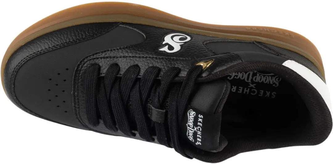 Skechers Snoop Cupsole Duraleather Sneaker 47,5 - Zwart - afbeelding 3 van 5