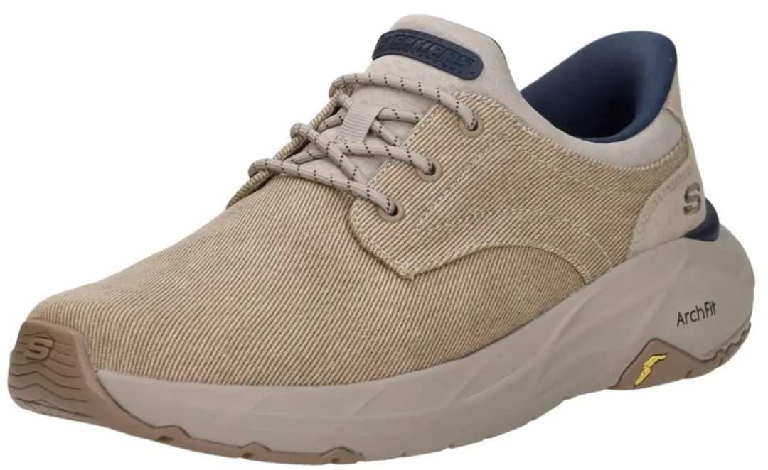 Skechers Arch Fit Maverick Wolfe Instappers - Taupe - afbeelding 3 van 6