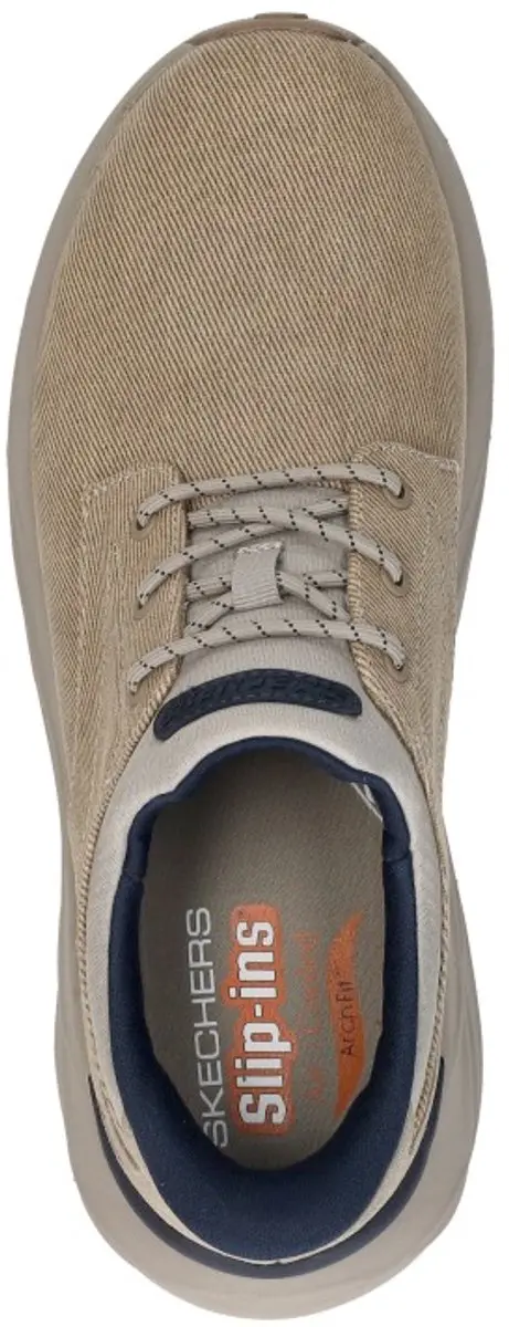 Skechers Arch Fit Maverick Wolfe Instappers - Taupe - afbeelding 4 van 6