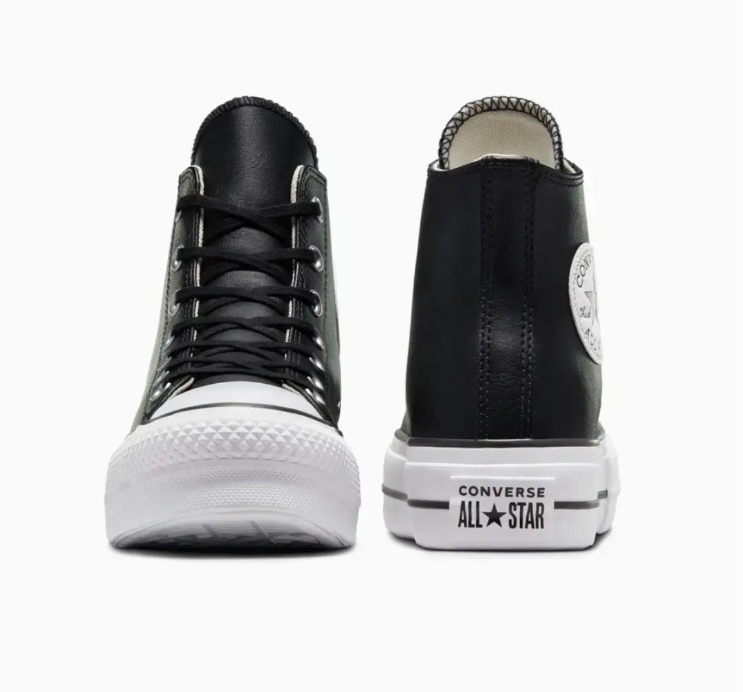 Converse Chuck Taylor All Star Lift Hi Sneakers - Zwart - afbeelding 6 van 6