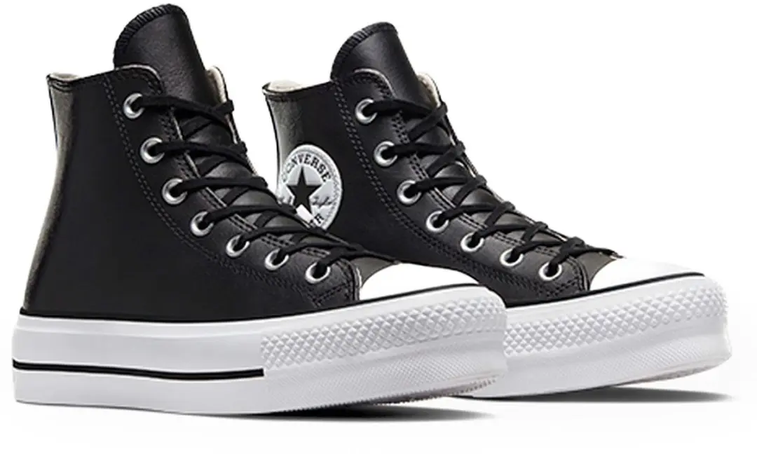 Converse Chuck Taylor All Star Lift Hi Sneakers - Zwart - afbeelding 3 van 6