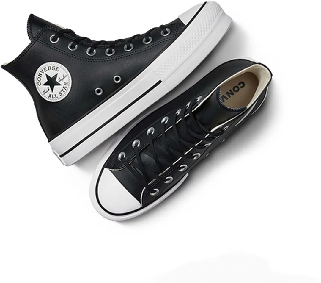 Converse Chuck Taylor All Star Lift Hi Sneakers - Zwart - afbeelding 4 van 6
