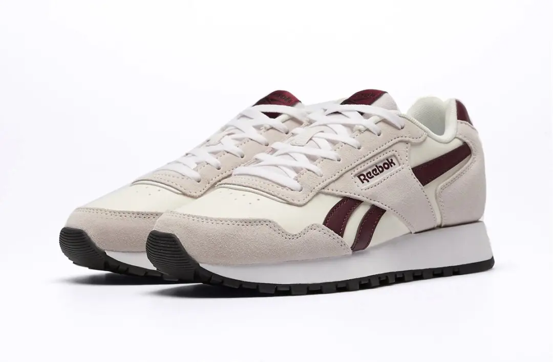 Reebok Glide damestrainers casual schoenen 100230893 beige/donkerrood