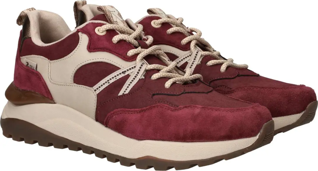 Rieker Sport Sneakers Laag - Dames - Rood - 37 - afbeelding 3 van 6