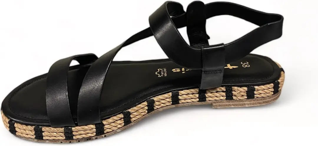 Tamaris Rafia Sandalen 215234 - Dames - Maat 37 - afbeelding 3 van 6