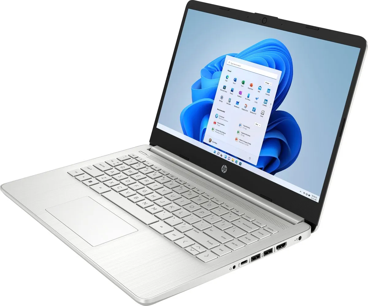 HP 14s-dq Laptop - Intel Core i3-1215U 8GB 256GB - Zilver