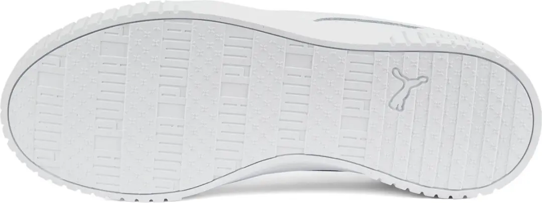 PUMA Carina 2.0 Dames Sneakers - Wit/Zilver - afbeelding 6 van 6