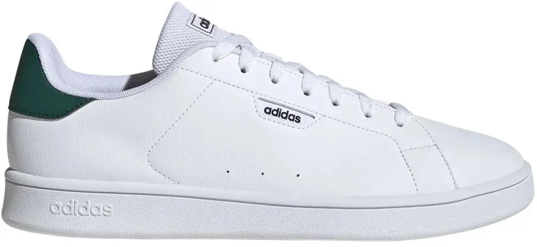 Adidas Urban Court Heren Sneakers - Wit/ Groen - Maat 47 1/3