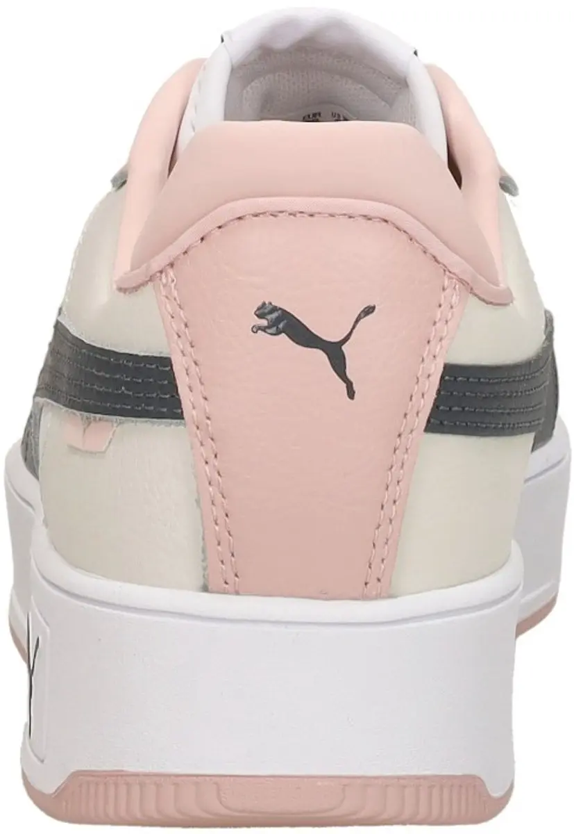 PUMA Carina Street Dames Sneakers - PUMA White-Strong Gray-Rose Quartz - afbeelding 6 van 6
