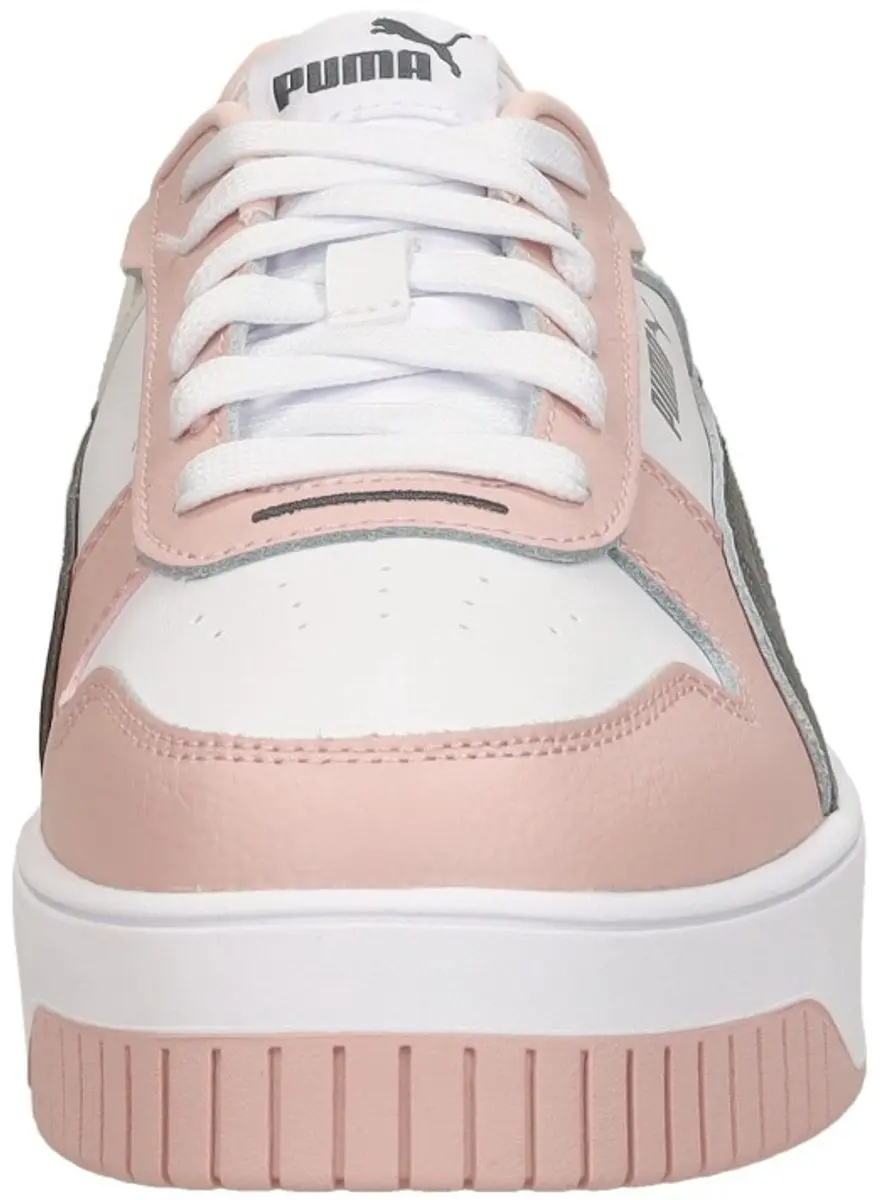 PUMA Carina Street Dames Sneakers - PUMA White-Strong Gray-Rose Quartz - afbeelding 3 van 6