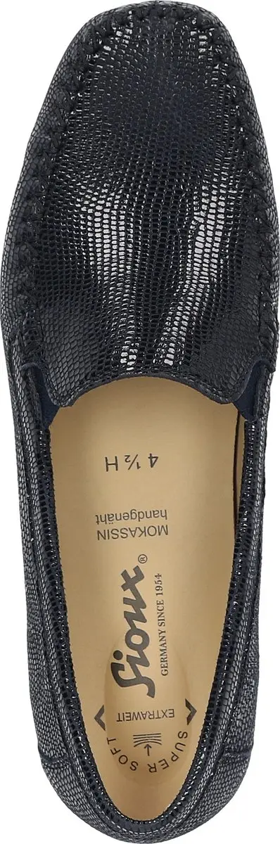 Sioux Cortizia-705-H Dames Slipper - Dunkelblau - afbeelding 6 van 6