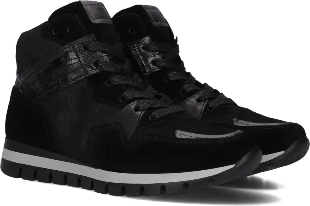 Gabor 755 Sneakers - Suède - Dames - Zwart - afbeelding 4 van 6