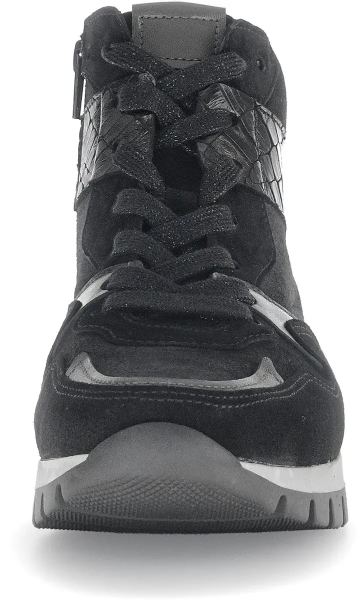 Gabor 755 Sneakers - Suède - Dames - Zwart - afbeelding 3 van 6
