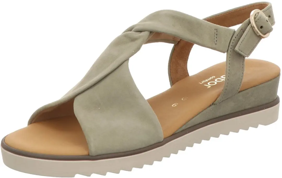 Gabor Damen Sandalette Genua in grau
