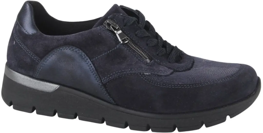Waldlaufer 626K02-606-194 dames veterschoenen sportief maat 40 (6,5) blauw