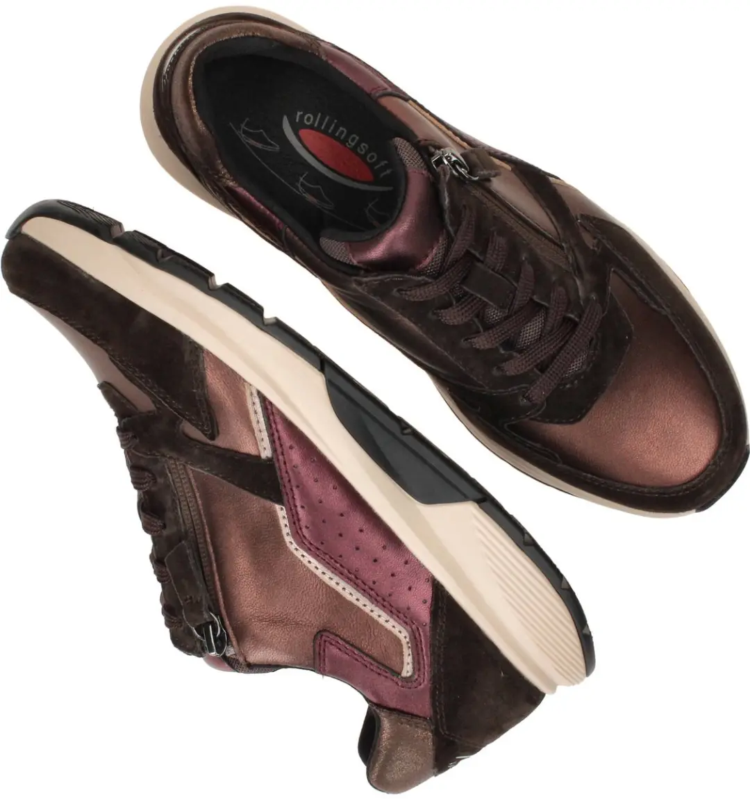 Gabor Dames Sneakers 0106.01.016 - Bruin - afbeelding 5 van 6