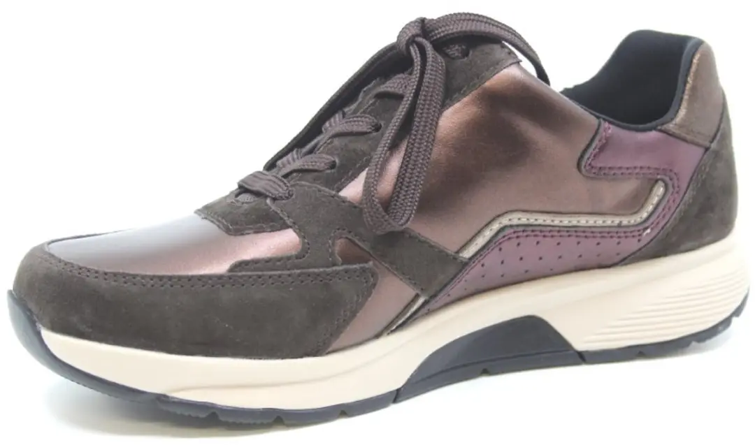 Gabor Dames Sneakers 0106.01.016 - Bruin - afbeelding 2 van 6