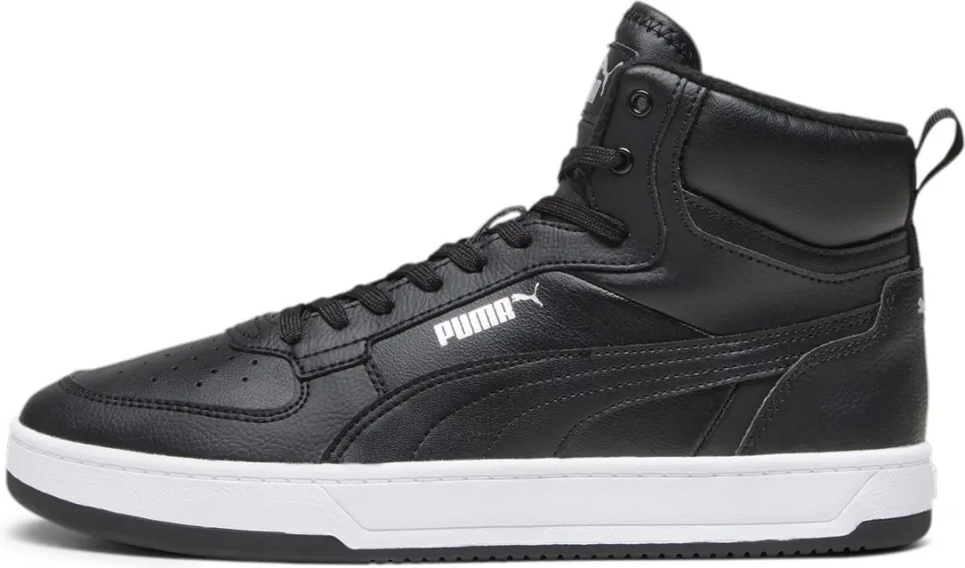 PUMA Caven 2.0 Mid WTR Sneakers - 42.5 - Zwart/Zilver/Wit - afbeelding 4 van 6