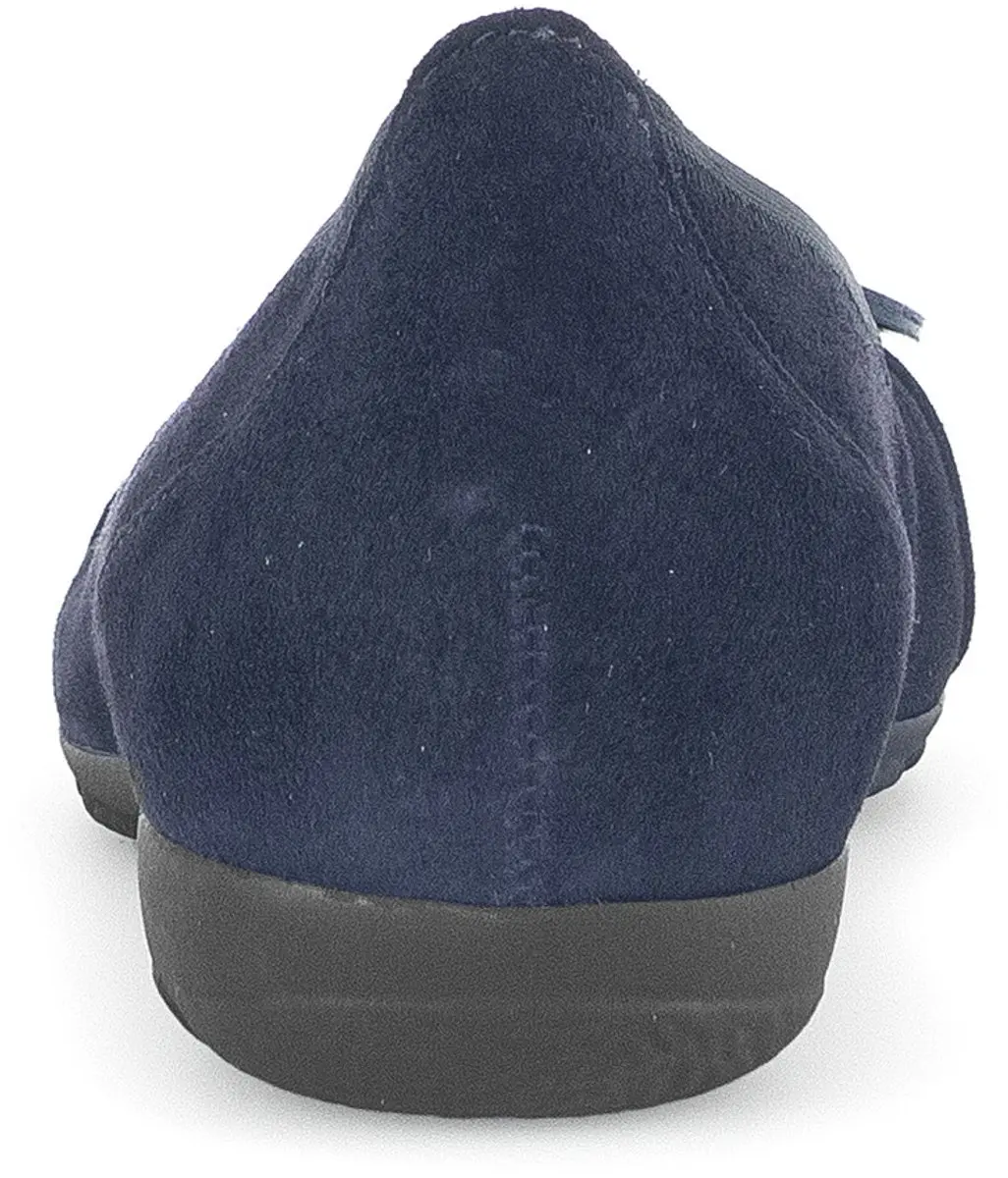 GABOR-instapper-ballerina-dames-63.334 61-blauw-maat 5 / 38