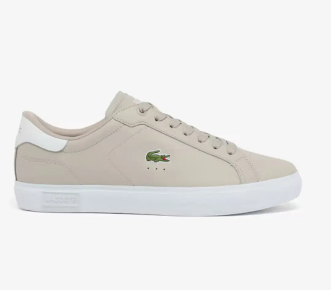 Lacoste POWERCOURT 126 1 SMA GRY/WHT Heren Sneakers