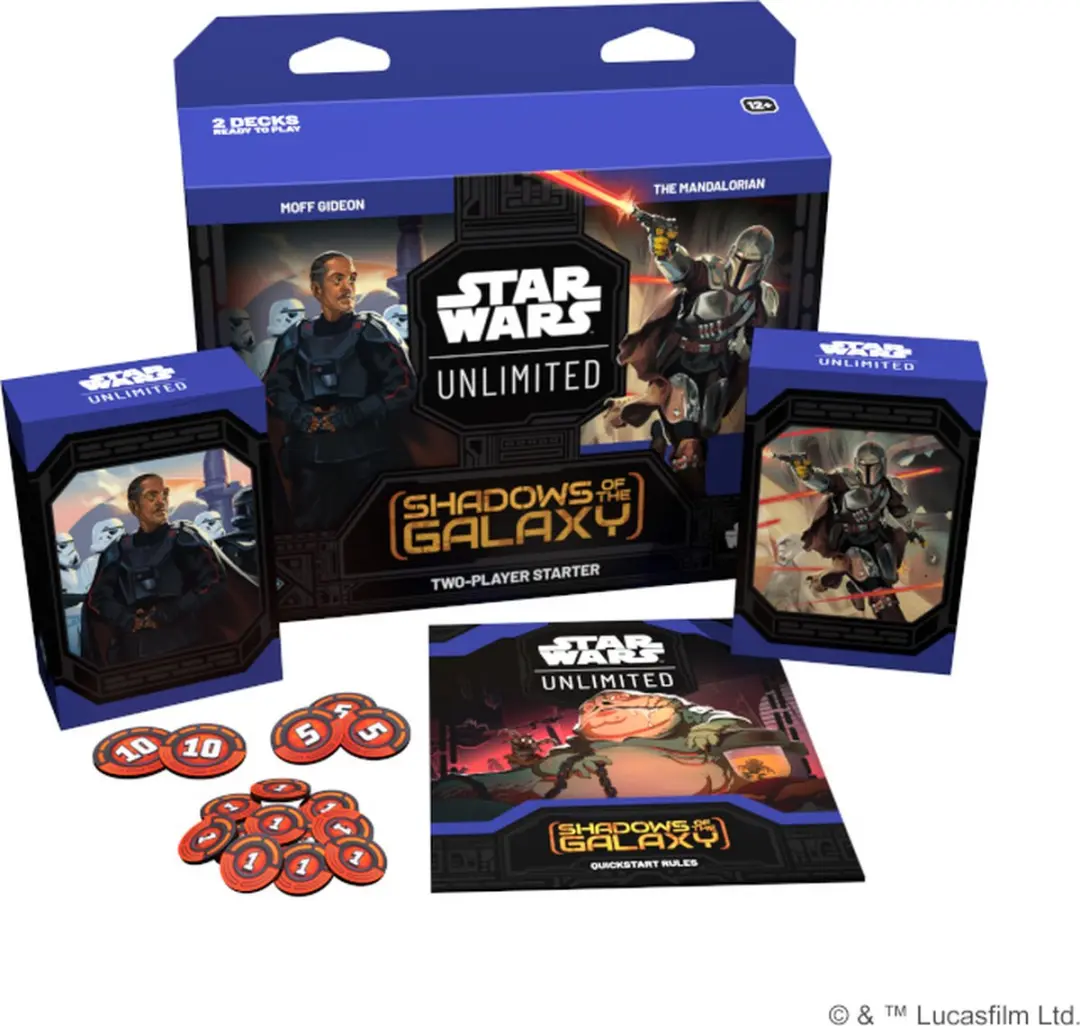 Fantasy Flight Games Star Wars Unlimited Shadows of the Galaxy 2-Player Starter