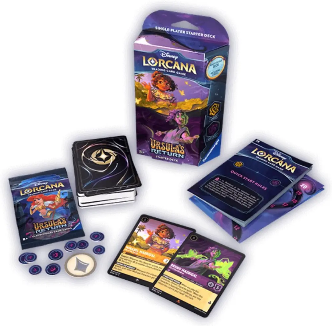 Ravensburger Disney Lorcana Ursula's Return Mirabel & Bruno Starter Deck