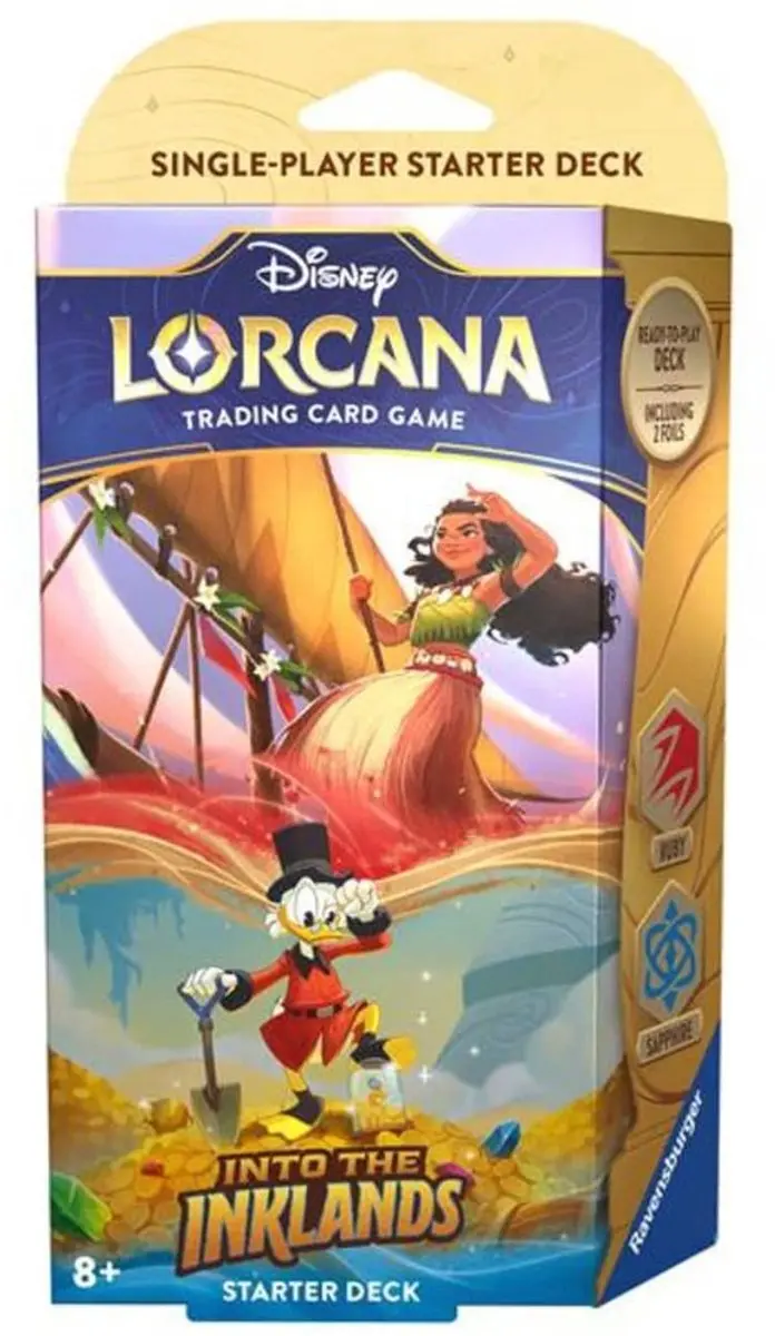 Ravensburger Disney Lorcana Trading Card Game Set 3 Starter Deck B