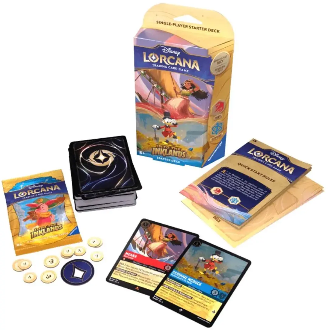 Ravensburger Disney Lorcana Trading Card Game Set 3 Starter Deck B