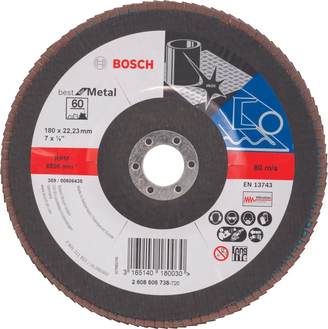 1 LAMELSCHIJF 180 X571 BEST METAL 60