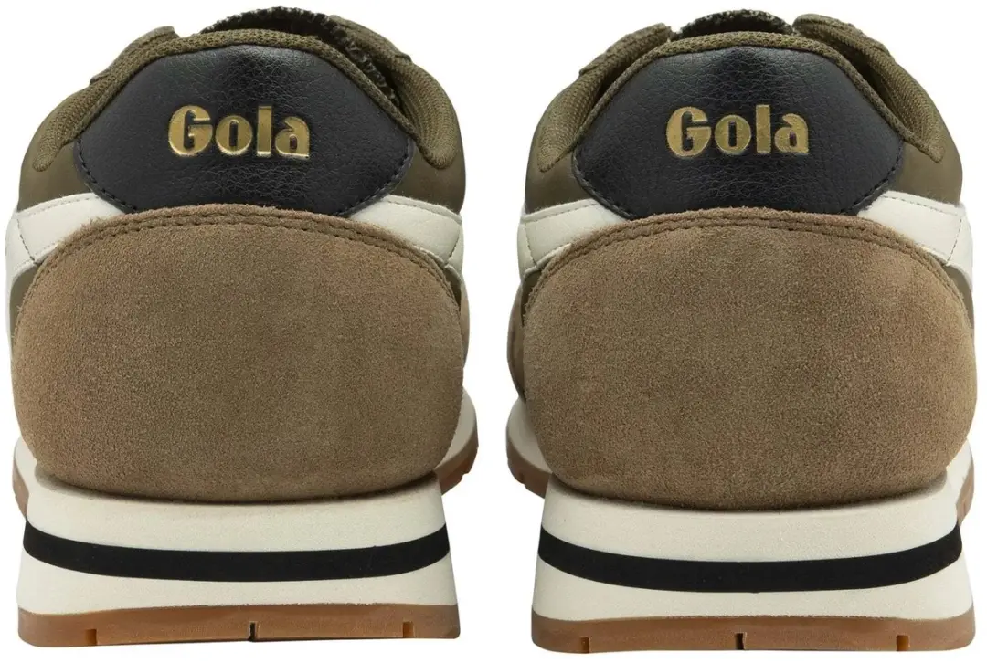Gola Daytona Chute CMB363 Trainers - 43 - Khaki/Groen - afbeelding 3 van 6
