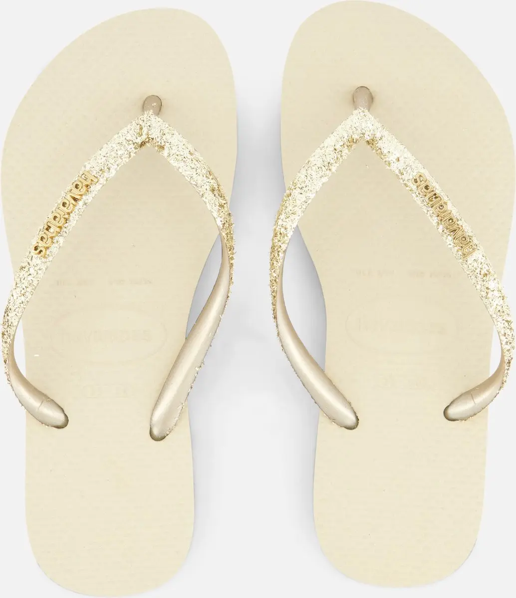 Havaianas Slim Glitter II Teenslippers - Zand - Maat 41/42