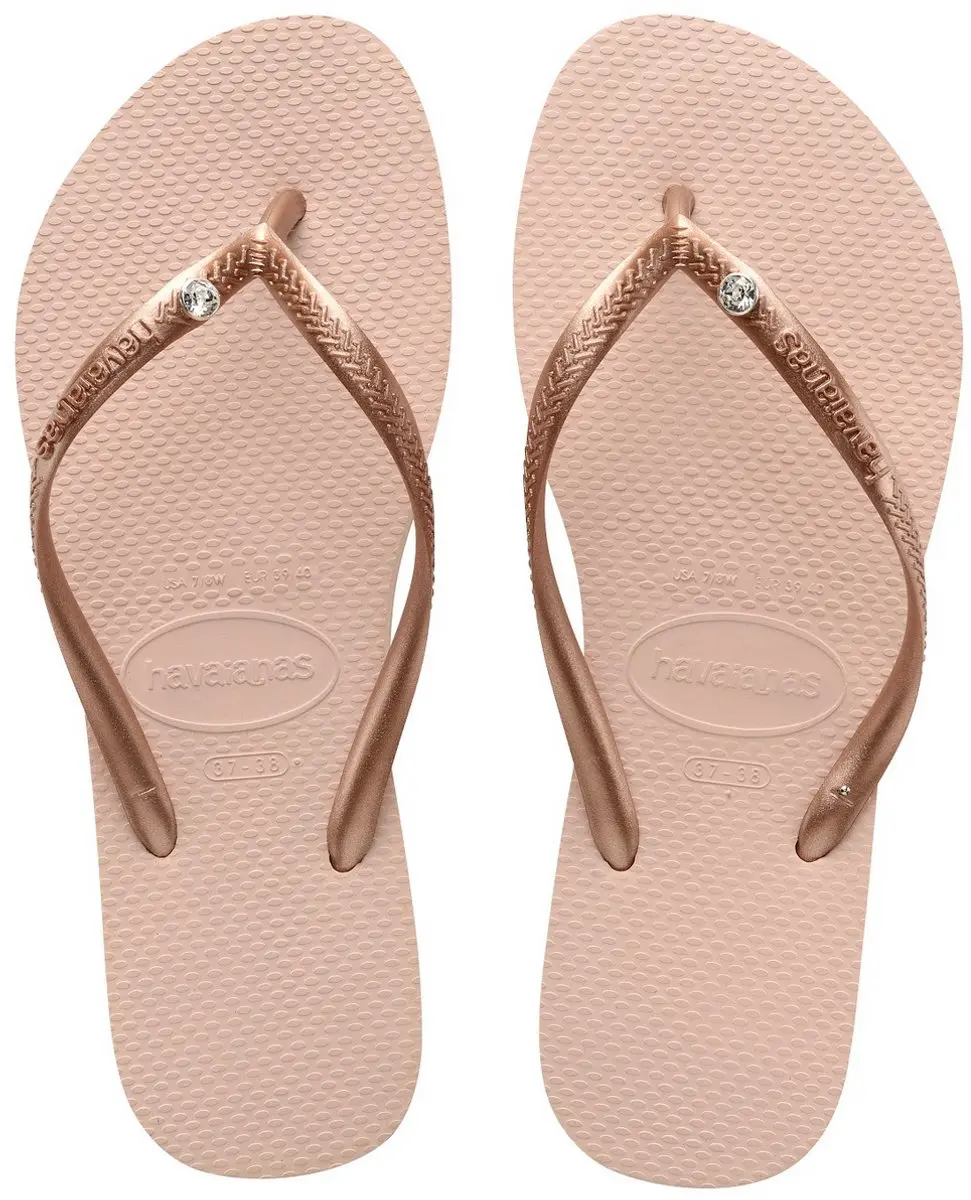 HAVAIANAS KIDS SLIM CRYSTAL SW II ballet rose-29-30