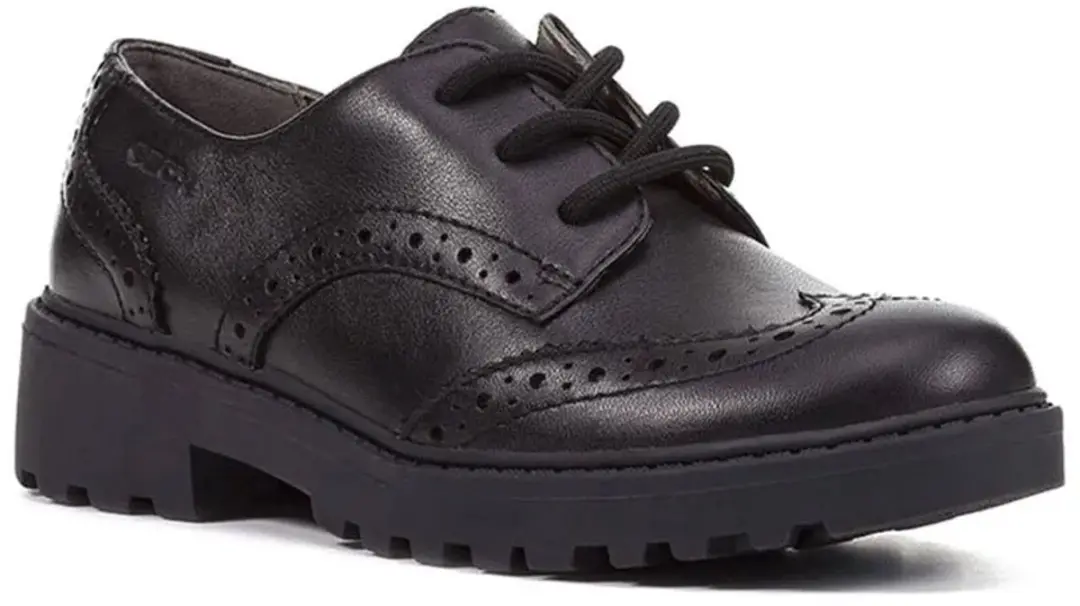 Geox Casey Meisjes Veterschoenen - Zwart - Maat 38 - afbeelding 2 van 6
