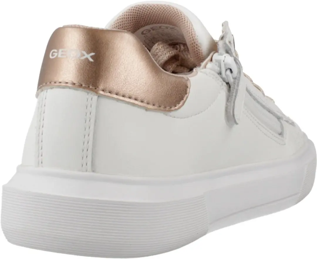 GEOX Nettuno Meisjestrainers 31 - Wit/Lichtroze