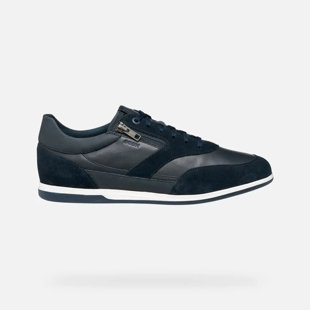 Geox Renan Heren Sneakers - Marineblauw - Maat 41 - afbeelding 6 van 6