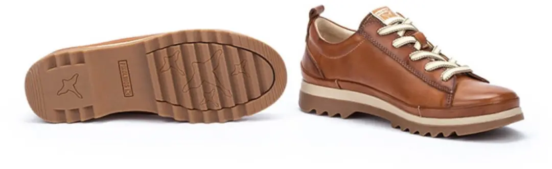 Pikolinos Vigo Dames Sneaker - Cognac - Maat 41
