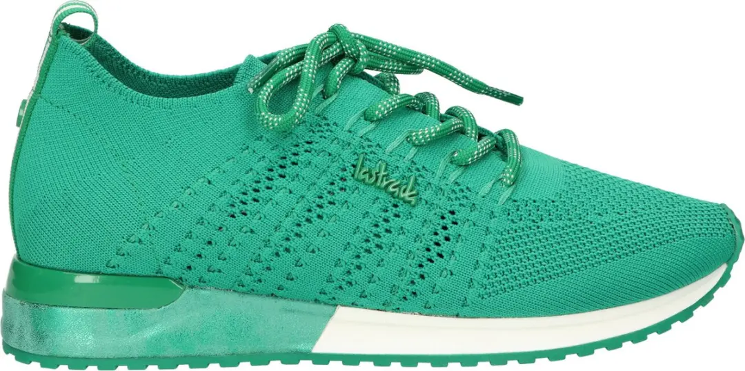 La Strada Sneaker Groen Knitted