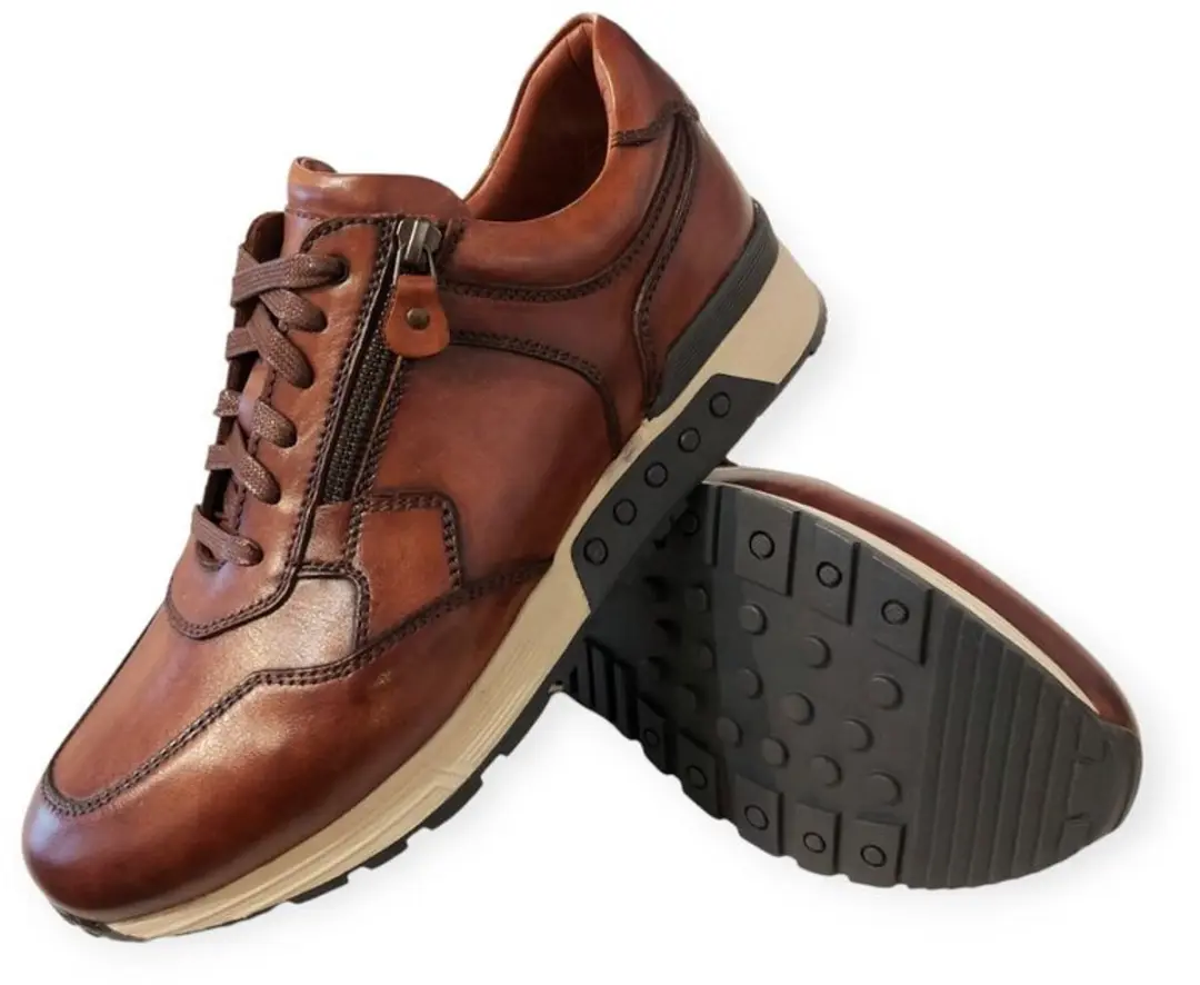 Greve Sneakers Haarlem 4299.03 Pantoffels - Cognac - Maat 46.5
