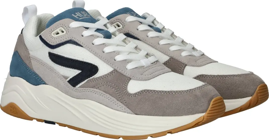 HUB Glide Sneakers - Heren - Wit - Maat 40 - afbeelding 2 van 6