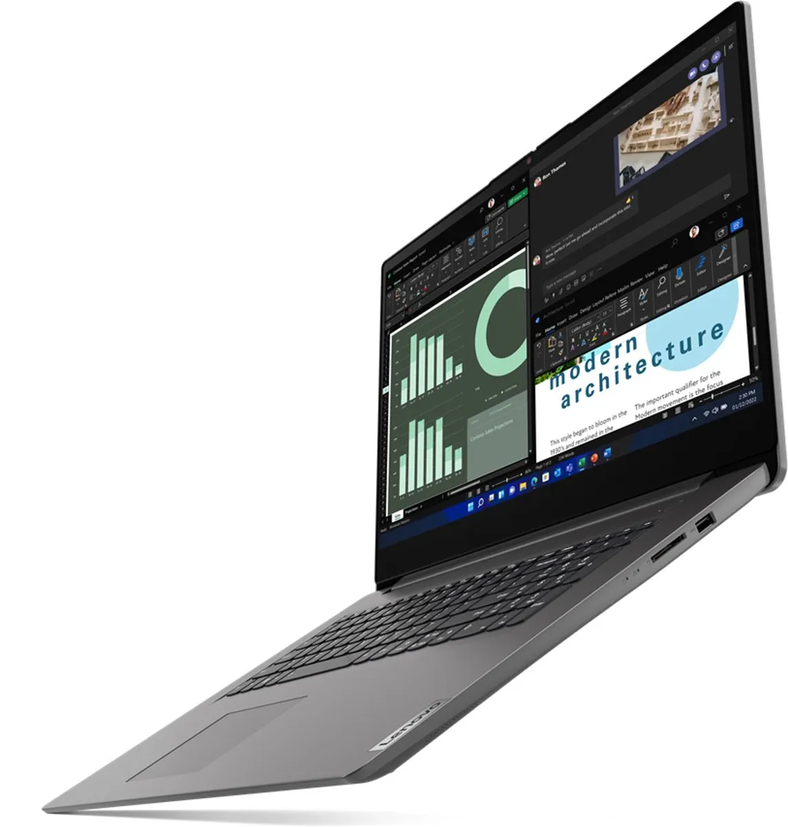 Lenovo V17 G4 IRU Laptop - i7-13620H 16GB 512GB SSD - Grijs