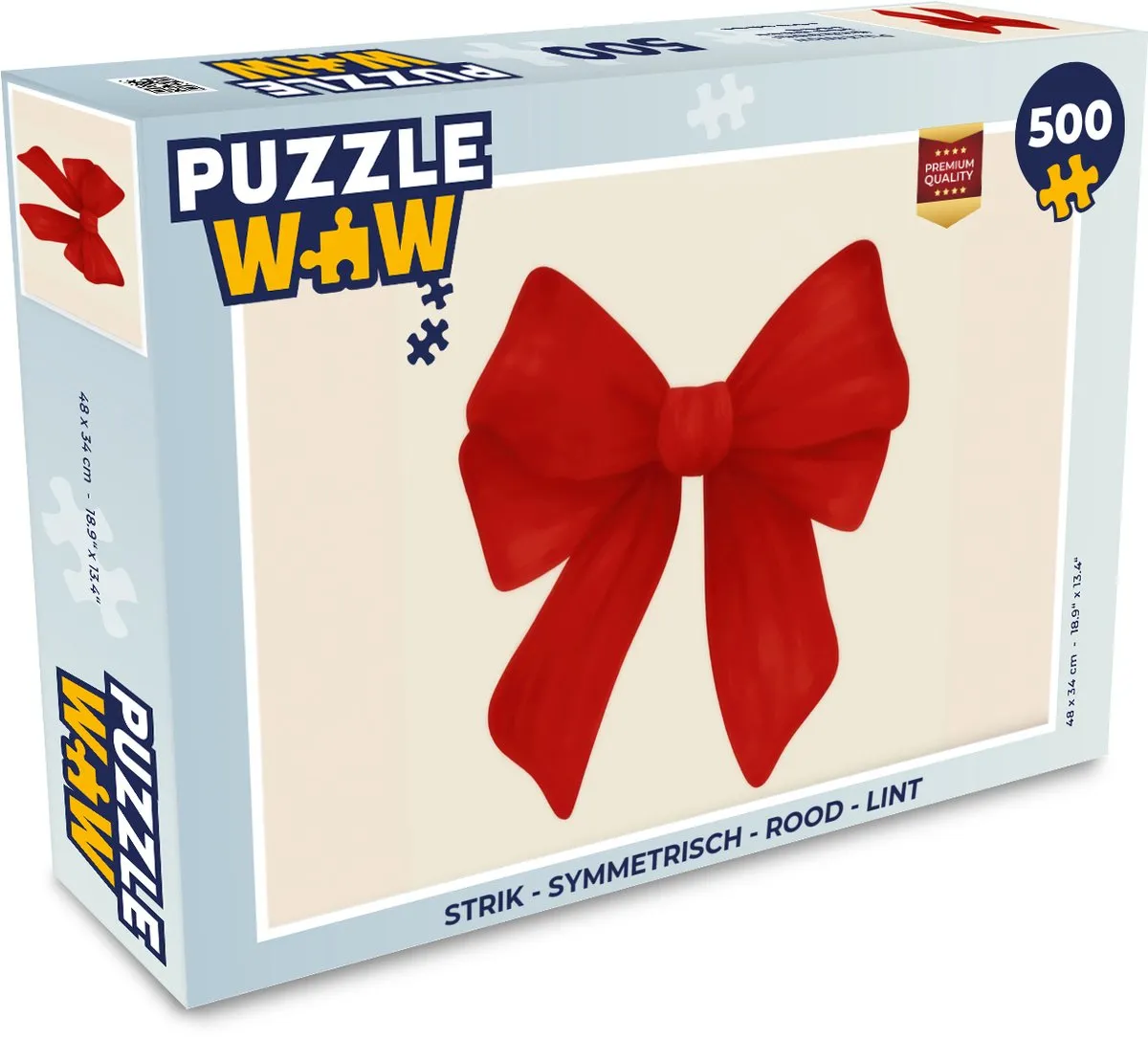 PuzzleWow Symmetrisch Strik Puzzel 500 Stuks