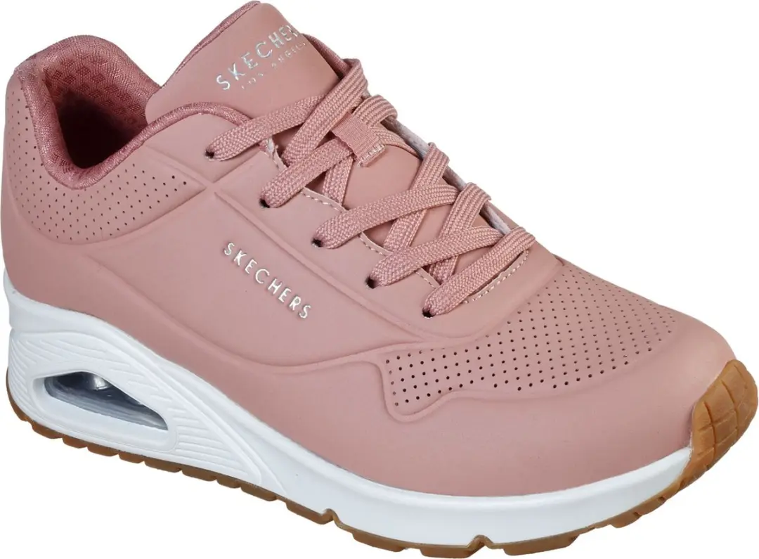 Skechers Uno -Stand On Air Dames Sneakers - Roze - afbeelding 4 van 6