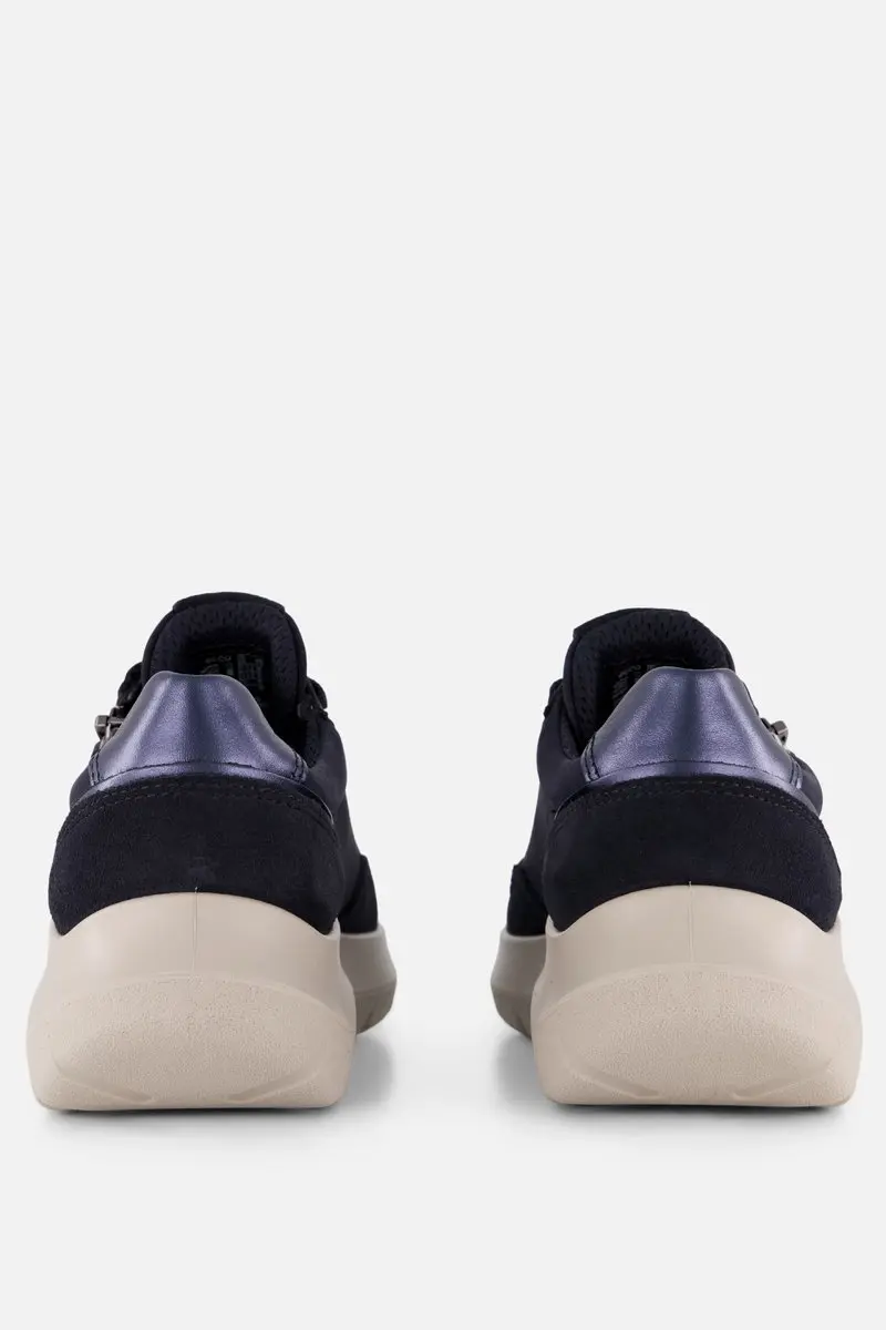ECCO Valerie Side Zip Sneakers 102520 - Maat 40 - Blauw - afbeelding 6 van 6