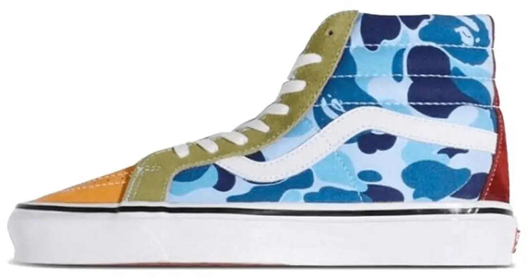 Vans Sk8-Hi DX Bape Multi Camo