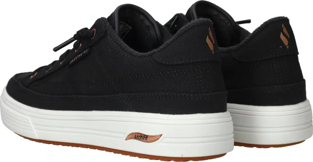 Skechers Arch Fit Arcade-Meet Ya There Dames Sneakers 101546 - Zwart - afbeelding 6 van 6