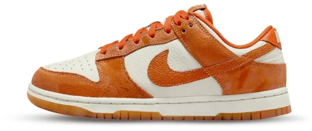 Nike Dunk Low Cracked Orange (Women's)