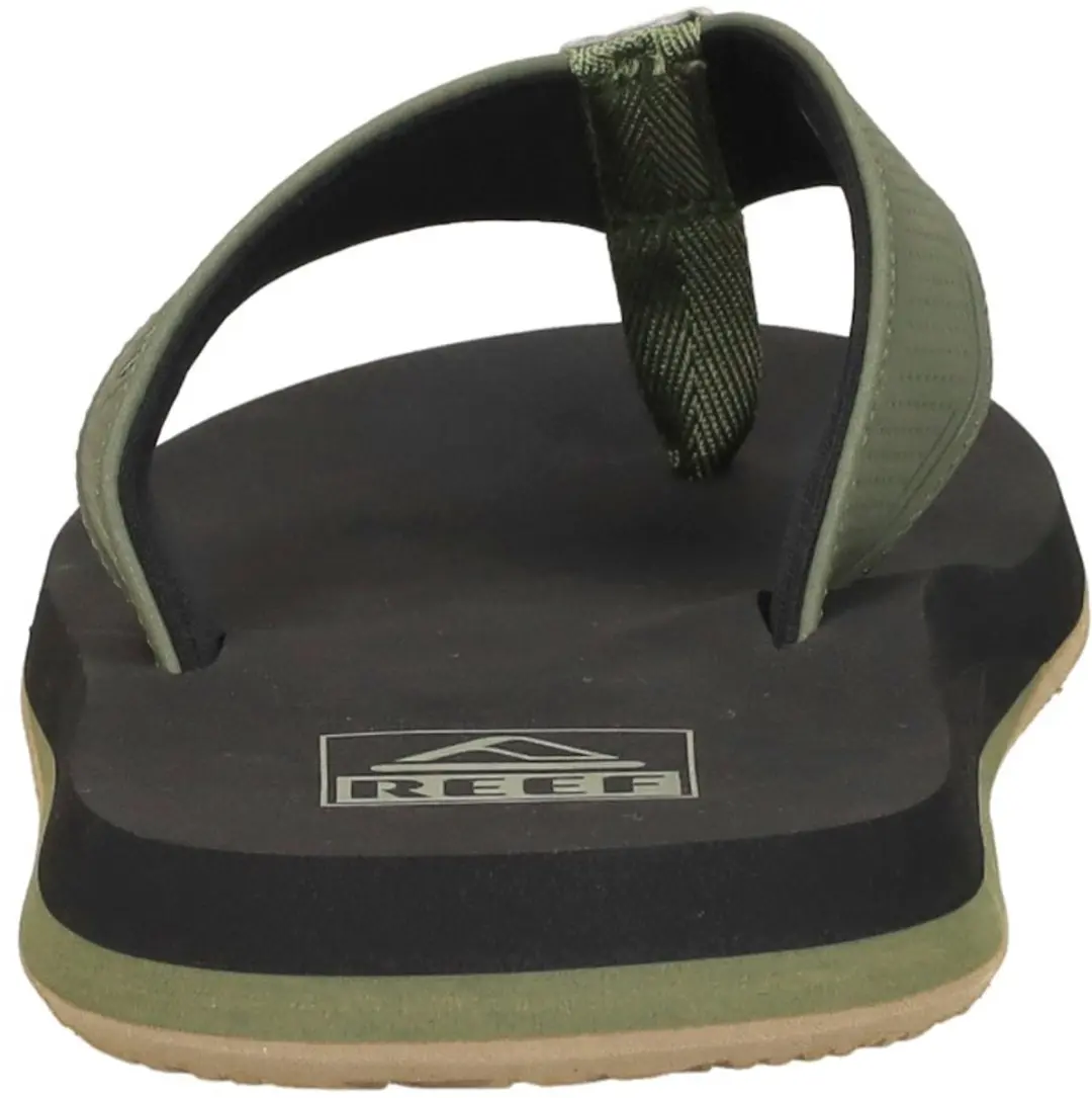 Reef The Layback Teenslipper - Zwart/Olijfgroen - Maat 43 - afbeelding 6 van 6