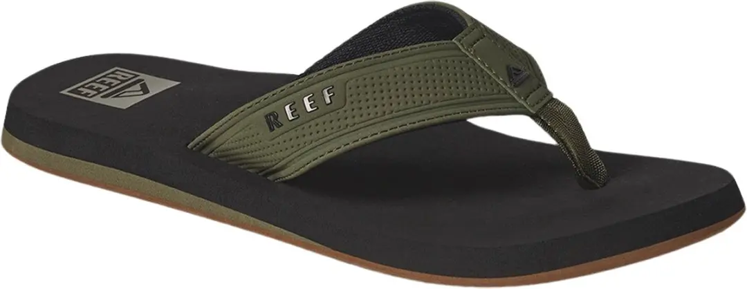 Reef The Layback black/Olive Heren Slippers