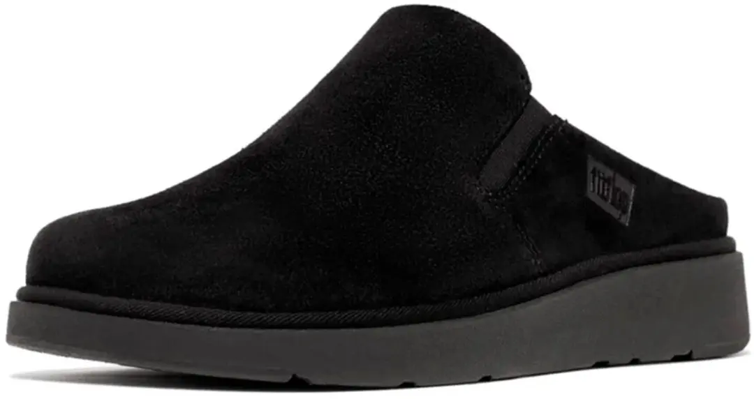 FitFlop Gen FF Elasticated Mules Dames Pantoffels - Zwart - afbeelding 3 van 6